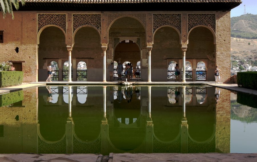 Partal-Pavillon in der Alhambra von Granada