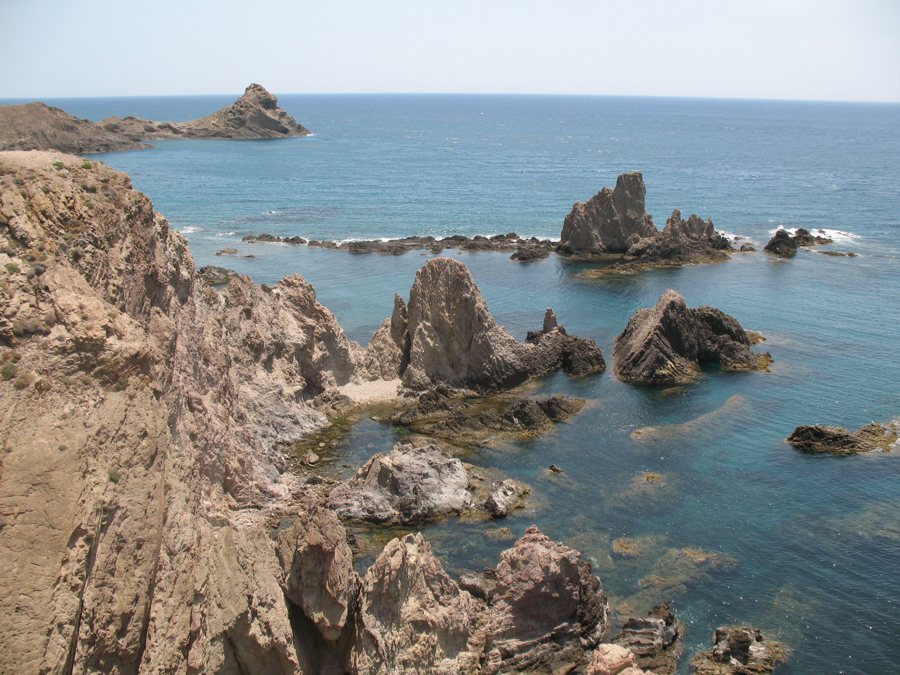 Cabo de Gata an der Küste von Almería