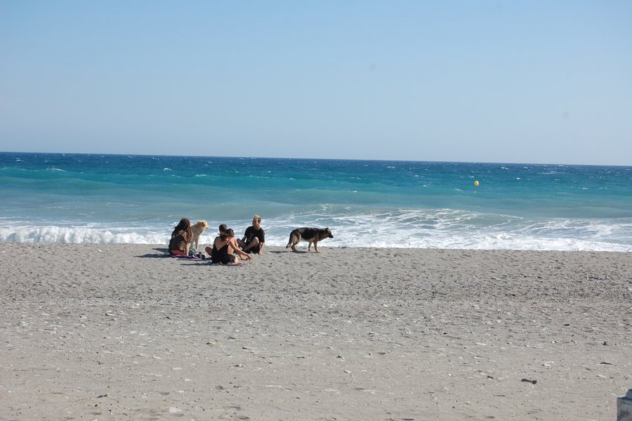 Strand bei Motril an der Costa Tropical