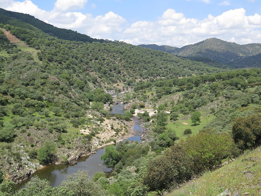 Sierra de Andújar – Jándula-Flusslandschaft