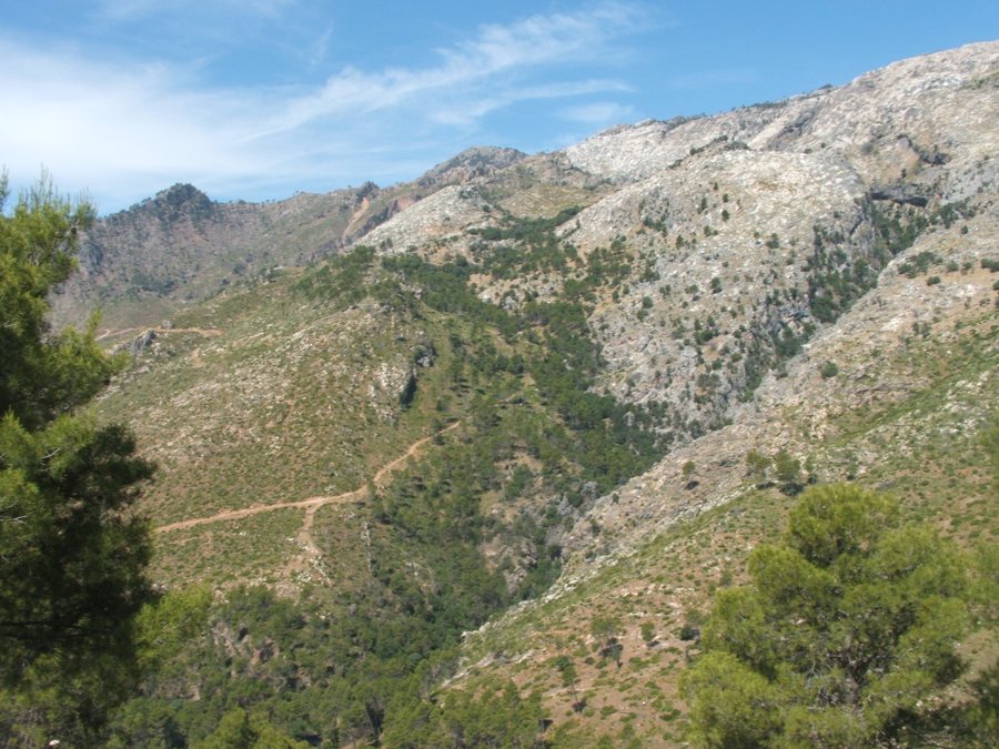 Berglandschaft der Sierra de Cazorla