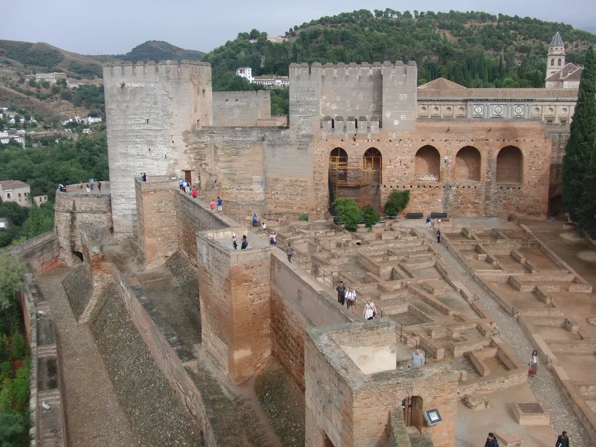 Historische Festung in Andalusien