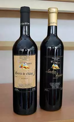 Zwei Flaschen andalusischer Rotwein